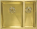 Мойка для кухни Seaman Eco Marino SME-575D Light Gold (PVD)